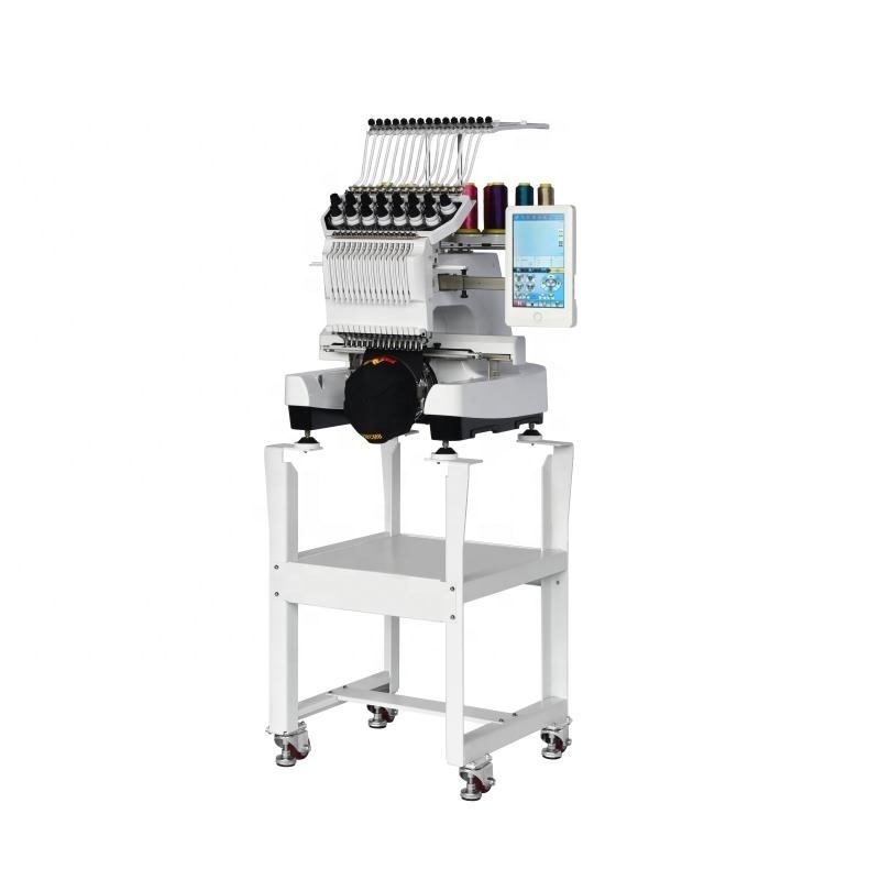 Economical Cost Chenille 9 Needle 6 Head High Speed Cap Embroidery Machine