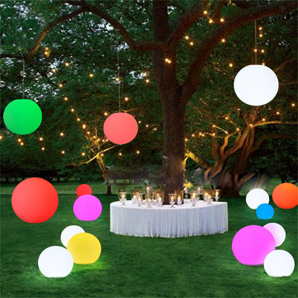 battery outdoor garden restaurant led hanging pendant chandelier ball globe light lamp decorative led hanging ball pendant lamps