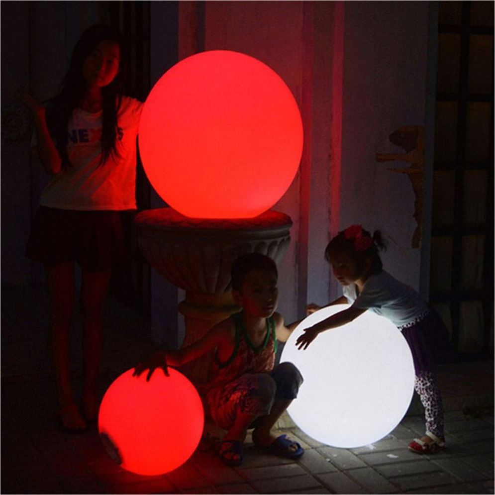 battery operated led pendant lights large outdoor juggling glow led ball sphere globe pendant light hanging lamp