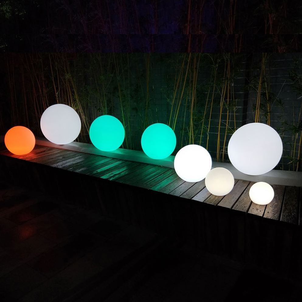 battery operated led pendant lights large outdoor juggling glow led ball sphere globe pendant light hanging lamp