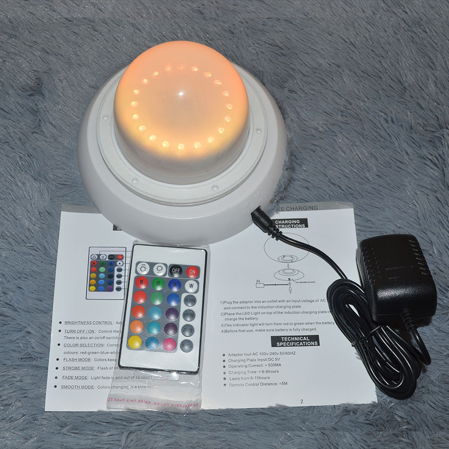 3W 5W LED Lighting Source Led Holder E27 waterproof Base LED Light Unit with Remote Light Bulb for Furniture Replacement