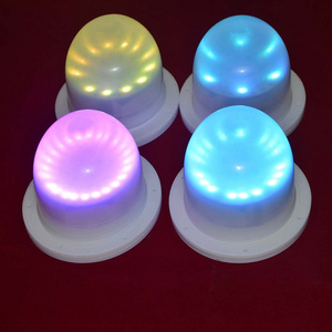 Wireless Battery Powered color changing  rechargeable replacement led light base bulb source under led furniture table chair