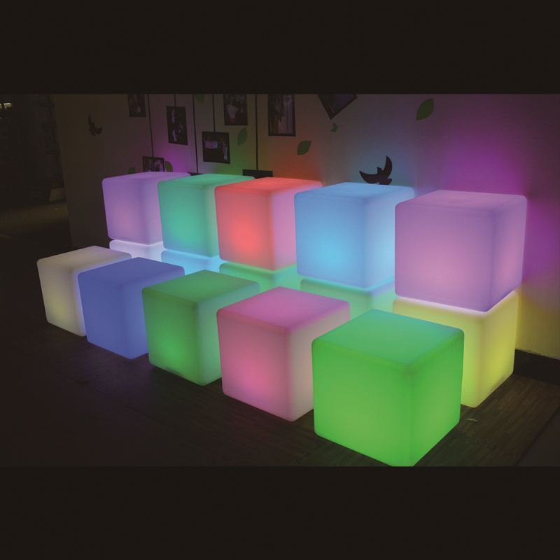 led cube/ led cube seat lighting/ 40*40*40cm led cube seat