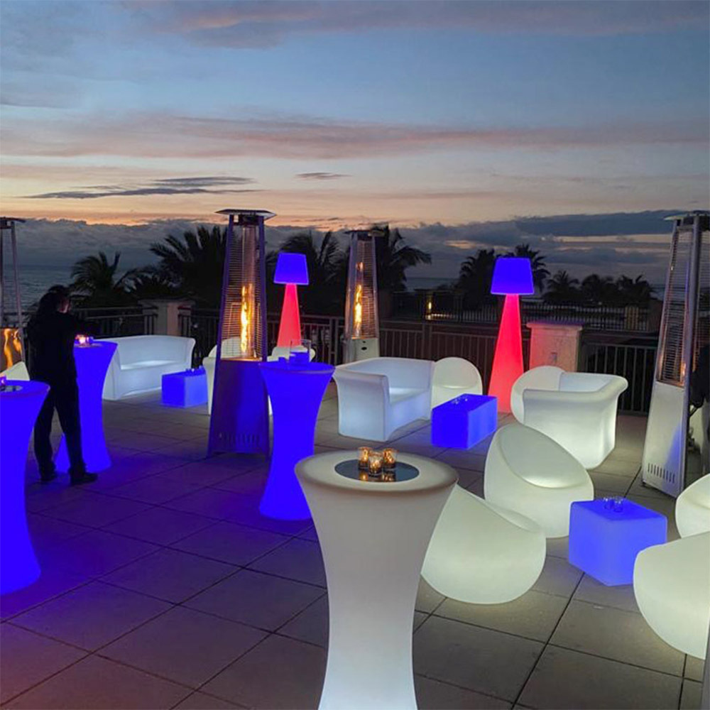 led table for bar wedding bar glowing bar chair illuminated night club furniture led cocktail table for party