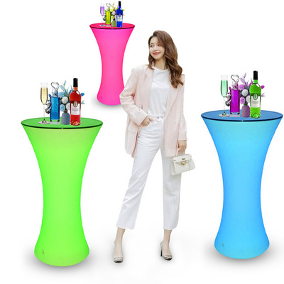 RGB color change futuristic furniture night club furniture nightclub new sofa led bar tables hookah lounge bar led bar furniture