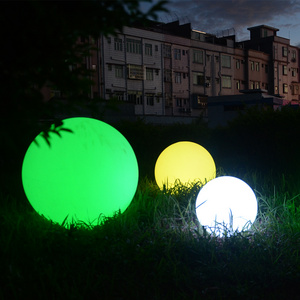 led big ball light / Led outdoor lighting sphere globe ball /16 change color ball shape garden garden lights led solar