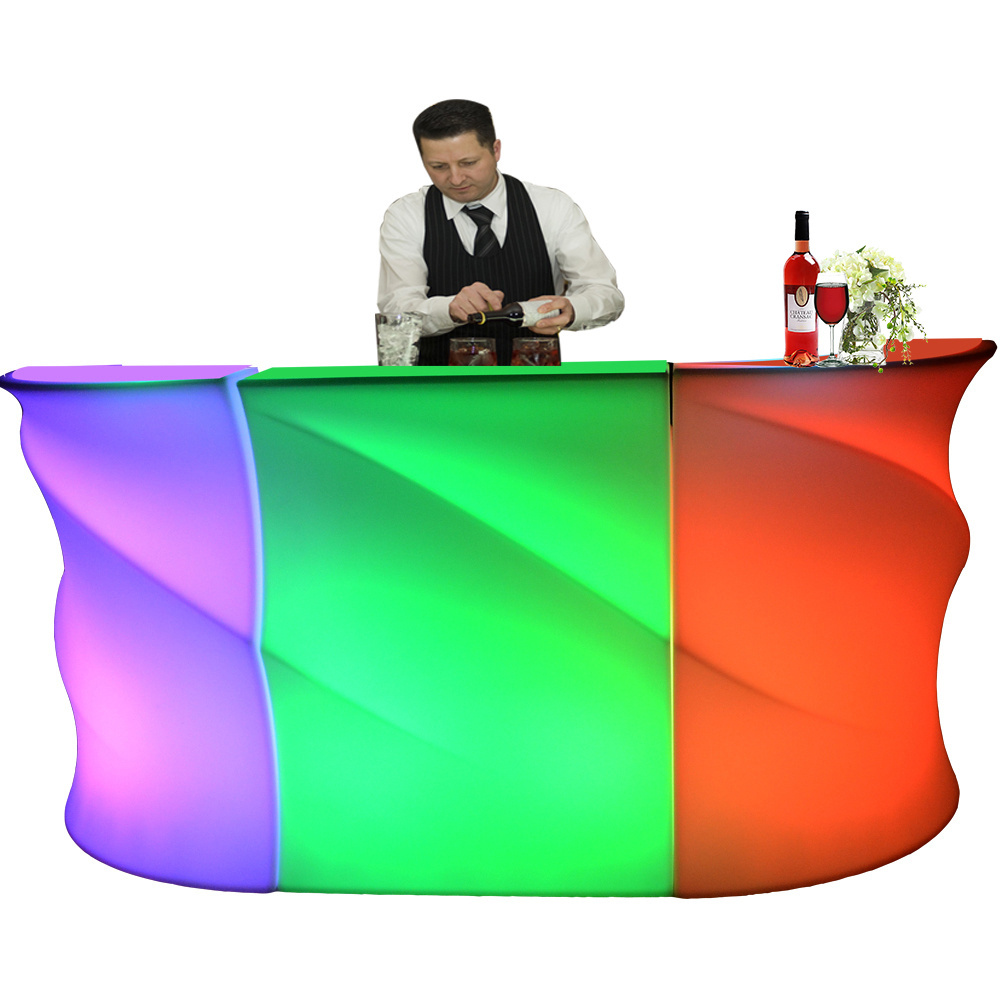 restaurant bar counter design commercial used nightclub outdoor portable coffee shop led bar counter for sale