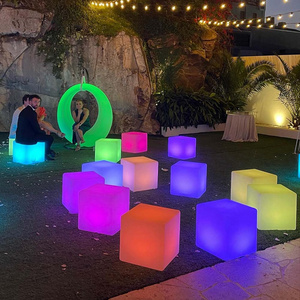 event party wedding commercial furniture sofa /outdoor sofa set plastic garden furniture led tables and bar chairs used