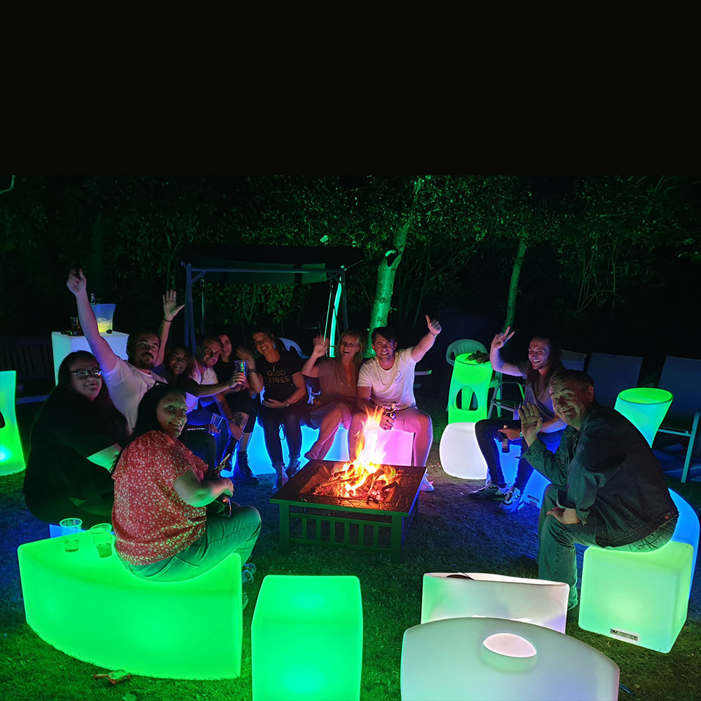 bar furniture sets led chair outdoor portable bar table hookah lounge led cocktail table pub stool wedding chairs cubos led