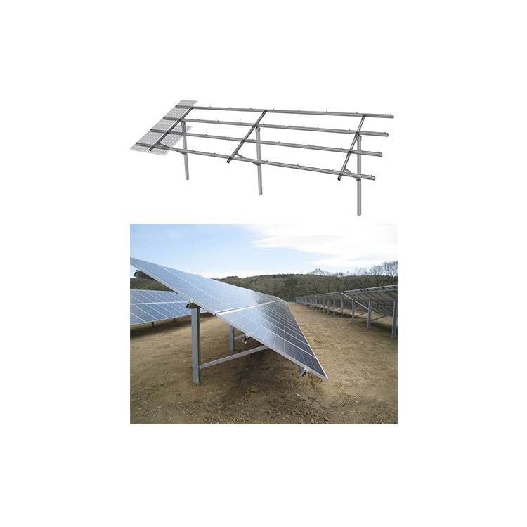 Bracket Panels Pv Solar Panel Ground Fixed And Racking System Tilt Ground Mounting Structure