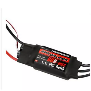 Hobbywing 60A Brushless ESC 2-6S Lipo with BEC for RC Multicopter Airplane