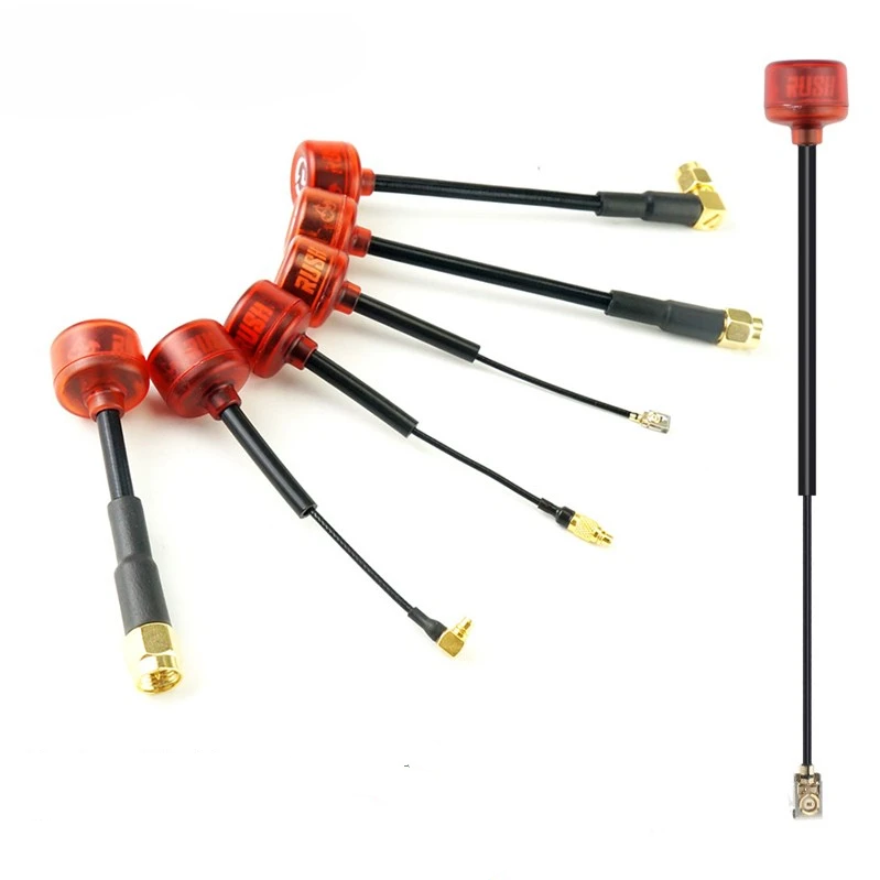 Rush Cherry FPV 5.8G Antenna LHCP RHCP SMA MMCX UFL IPEX  long range Antenna Connector Adapter Stubby For Racing Drone Goggles