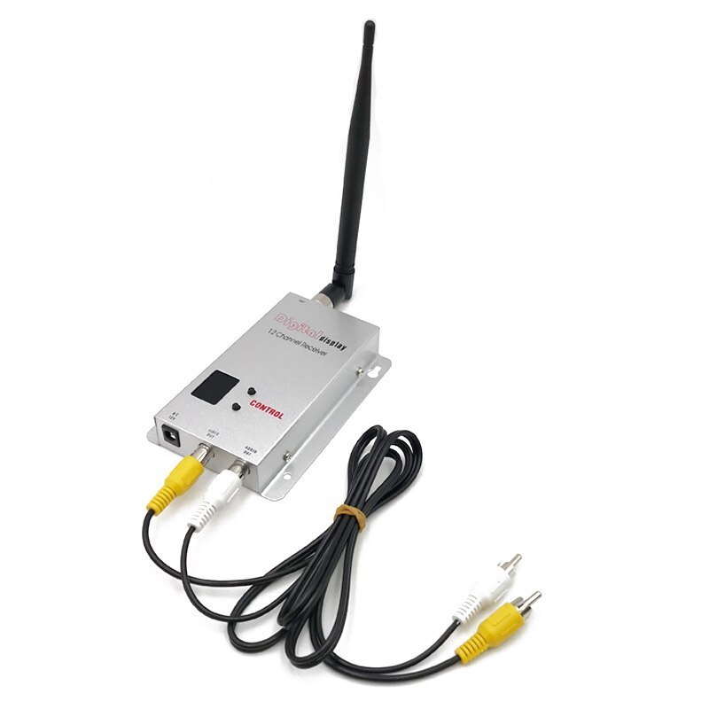 FPV 1.2Ghz 1.2G 8CH 1500mw Drone Wireless AV Sender TV Audio Video Transmitter Receiver For QAV250 FPV Quadcopter