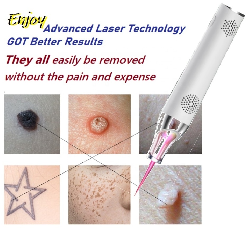 PAKISS Dark Spot Tattoo Removal 9 gears Red light Tattoo Pigment Scar plug-in Removal Picosecond laser pen