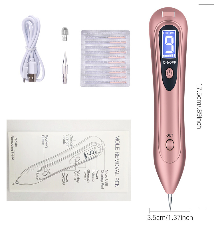 Acne Freckle Skin Tag Tatoo Device Sweep Spot Removing Pen Plasma laser Mole Remover Beauty Removal Pen