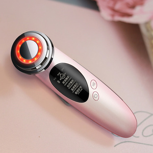 PAKISS EMS Electroporation RF LED bio light beauty devices skin rejuvenation galvanic led Light Facial Machine