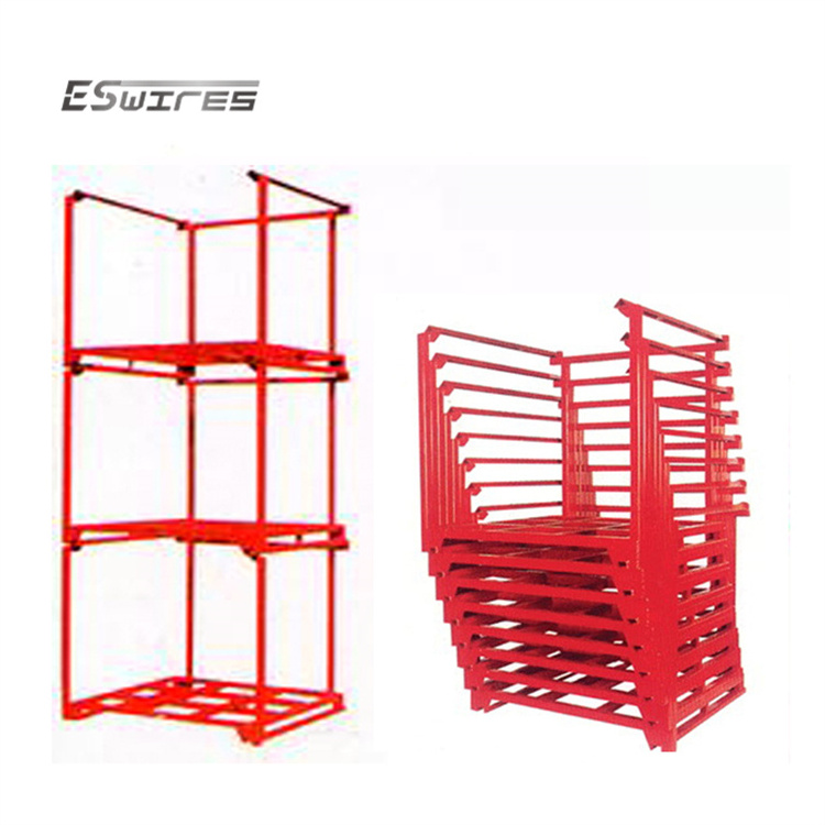 Detachable Nestable Metal Steel Logistic Adjusteble Tyre Stillage Storage Rack for Pallets Rack