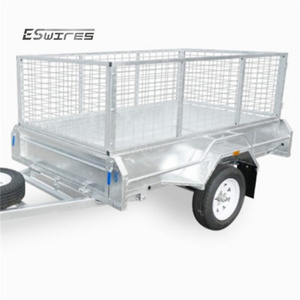 Trailer Parts And Accessories Heavy Duty Sturdy Hot-Dip Galvanized Steel 6'X4'X2' Trailer Cage