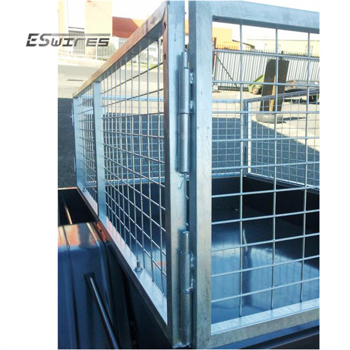 Trailer Parts And Accessories Heavy Duty Sturdy Hot-Dip Galvanized Steel 6'X4'X2' Trailer Cage