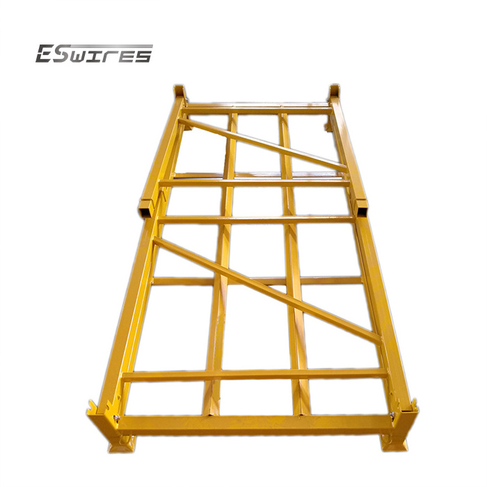 Heavy duty auto spare parts industry material handling metal durable stack truck tyre tire storage rack