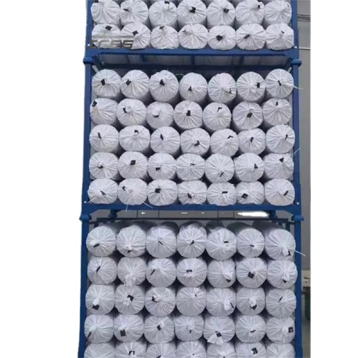 Powder coated collapsible storage industrial metal stacking stillage textile fabric roll rack