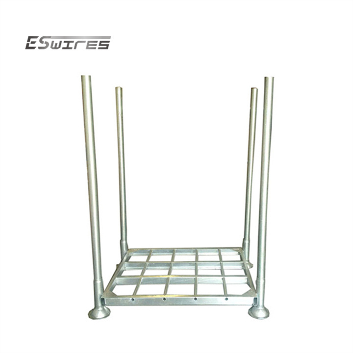 Customized stacking hot dip zinc adjustable warehouse heavy duty steel pallet storage industrial rack