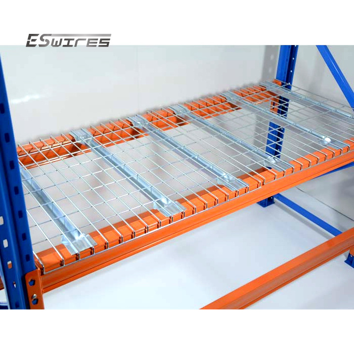 Warehouse equipment practical heavy duty pallet rack wire mesh decking for shelving