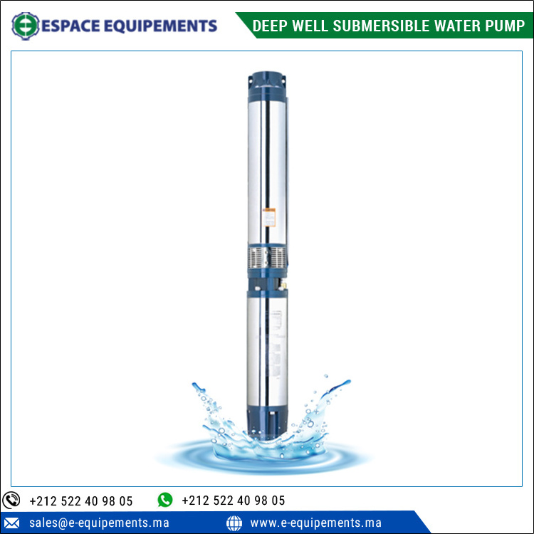 Strong Reliability Good Performance 6 Inch Deep Well Submersible Water Pump for Residential and Municipal Water Supply