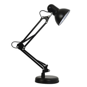 Home Office Task Lighting Industrial Metal Swing Arms Desk Table Lamp