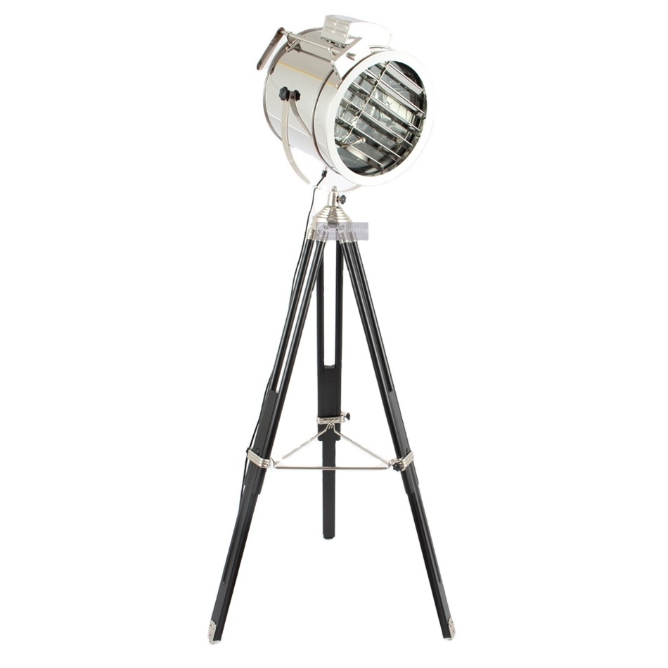 ESPADA Royal Master Searchlight Stainless Steel Tripod Floor Lamp Modern Living room Led Stand Floor Lamp Home Decor Floor Lamp