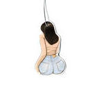 JDM Culture Series Car Air Freshener Hanging Sexy Girl Tire Girls Car Rear View Solid Paper