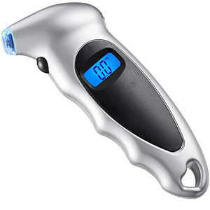 150 PSI 4 Settings Car Truck Bicycle Digital Tire Pressure Gauge with LCD and Non-Slip Grip