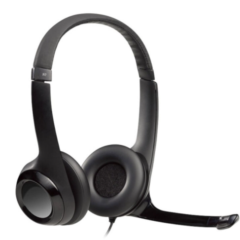 Original For Logitech H390 Wired Computer USB Headset With Noise Reduction and Volume/Mute Control Earphone