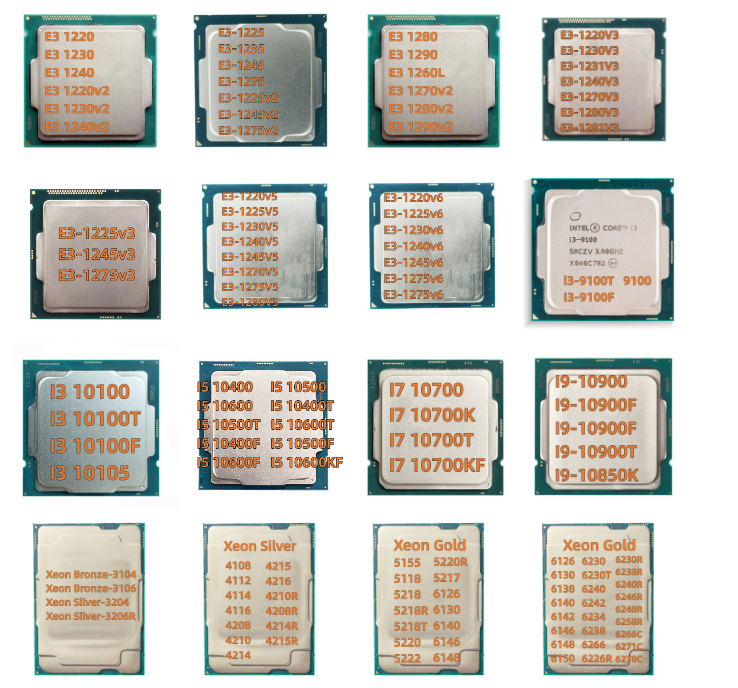 Used Second Hand Good Quality i5 8400t 8500t 8600k 9100f 9400f 9400t 9500t 9600kf CPU