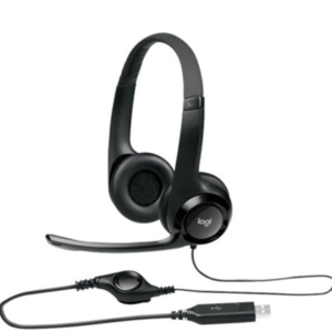 Original For Logitech H390 Wired Computer USB Headset With Noise Reduction and Volume/Mute Control Earphone