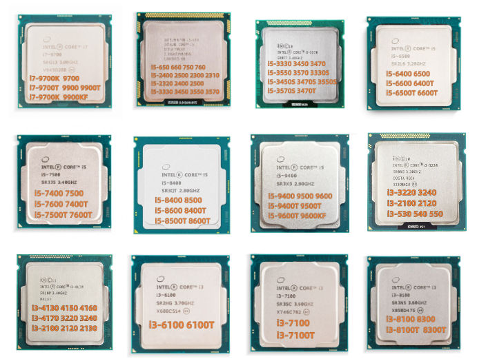 Used Second Hand Good Quality i5 8400t 8500t 8600k 9100f 9400f 9400t 9500t 9600kf CPU