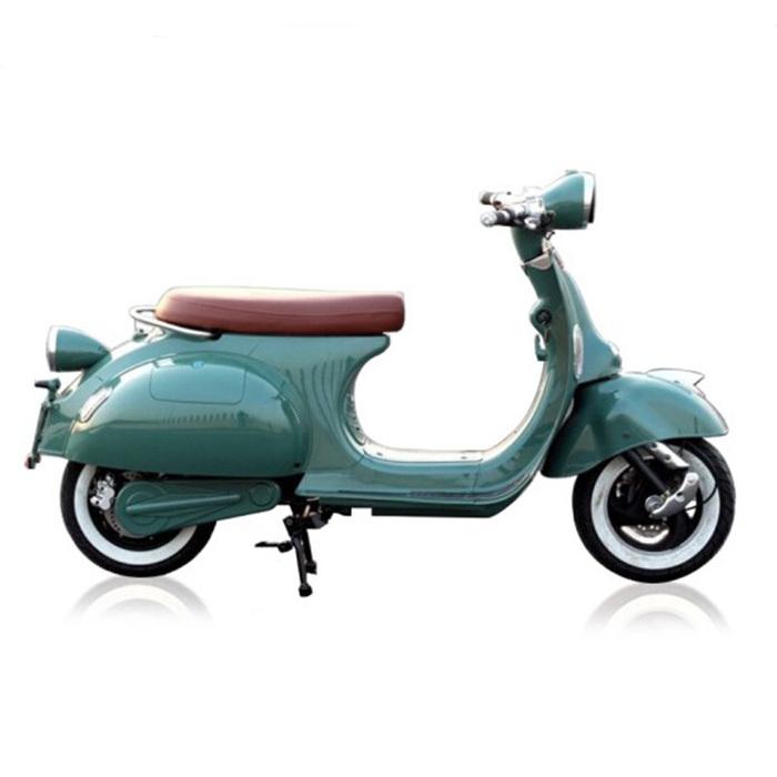 Classic Retro Roman Holiday Electric Motorcycle Scooter