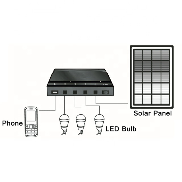 Solar Panel Led Lighting System Solar Led Home Lighting System Adjustable Led Bulb Shed Outdoor Solar Pendant Garden Lights