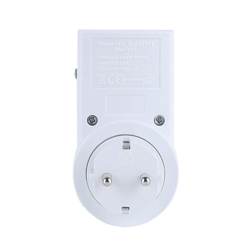 Intelligent Plug RF Wireless Remote Control Outlet European Socket Switch