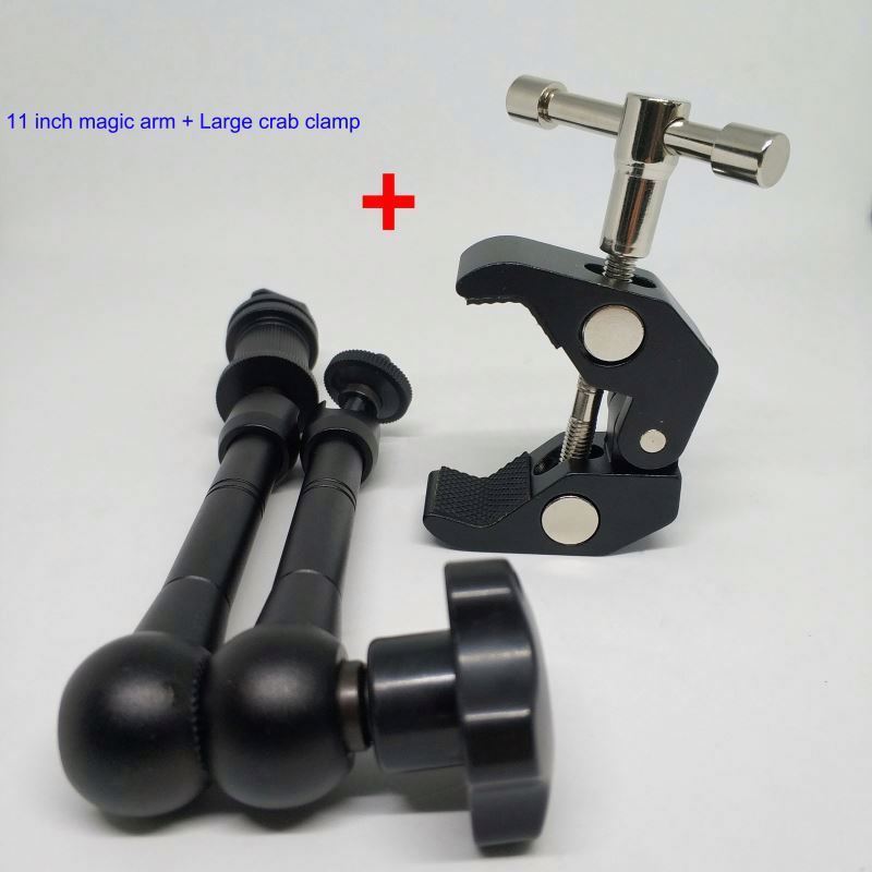 phone ESPORT Manufacturer Photographic Crab clamps and Magic arms Mount for Gopros Cameras and other Action Cameras