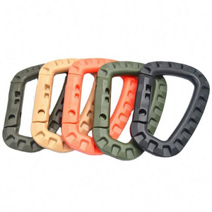 multitool Quick Release Carabiner d shape Plastic Carabiner Clip Outdoor climbing Carabiner Hooks