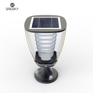 Main Gate Pillar Light Outdoor Solar Pillar Lamp