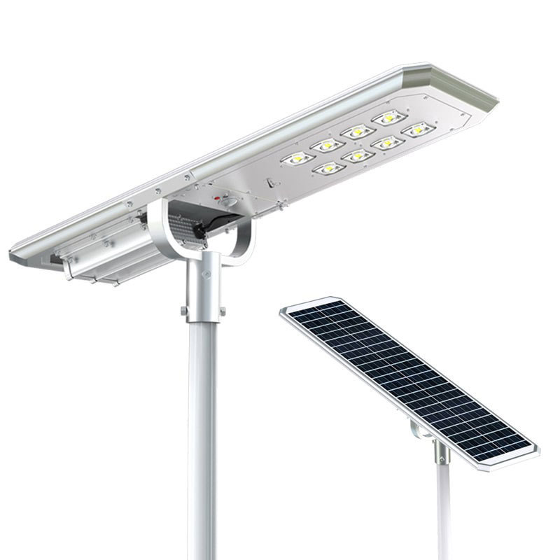 High brightness good quality outdoor led integrated 40w 50W 60W 80W 100W all in one led solar street light waterproof road lamps