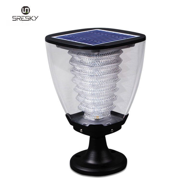 Main Gate Pillar Light Outdoor Solar Pillar Lamp