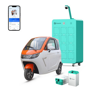 Electric mini Taxi tricycle taxi moto three wheel motorcycle taxi tuk tuk battery swapping station ev