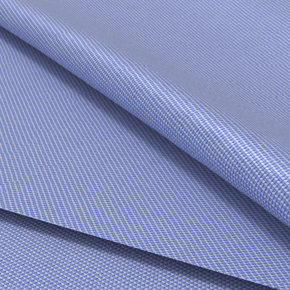 Customization 80/2s 100% Cotton Yarn Dye Dobby Solid Woven Solid Semi Plain Shirts Fabric Cotton Fabric