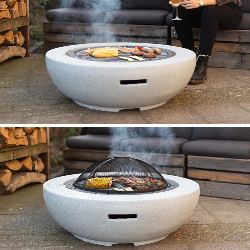 Esschert Design Especially good selling outdoor garden wood burning stove fire bowl portable fire pit