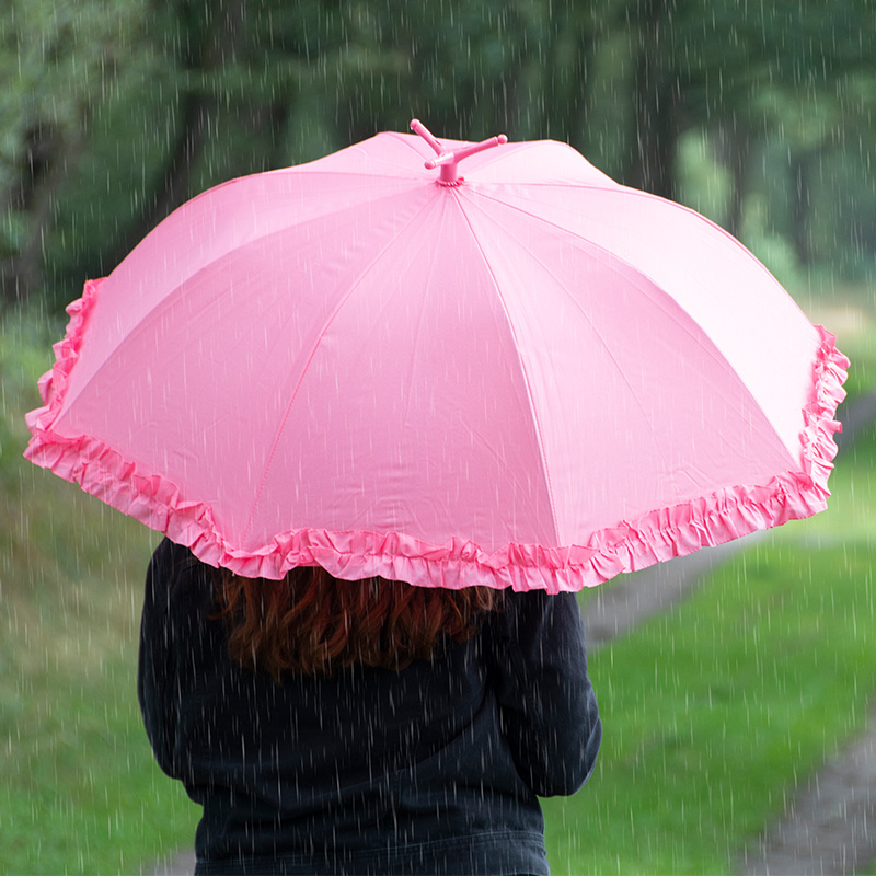 Beach Umbrella Girls Cartoon Umbrella Best Quality Unique Flamingo Shape Pink Color Stretch Free Samples Modern Luxury Umbrella