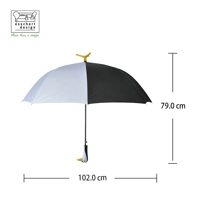 2021 New Design Penguin Head Gift Umbrella Portable Umbrellas For Adults