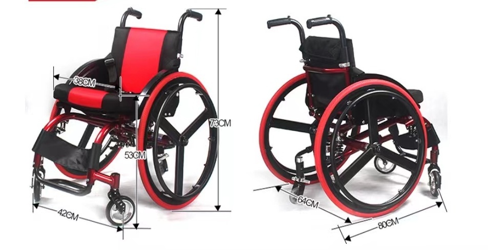 Foldable high-end  portable, practical and beautiful popular among  elderly, disabled and pregnant hot promotional wheelchairs